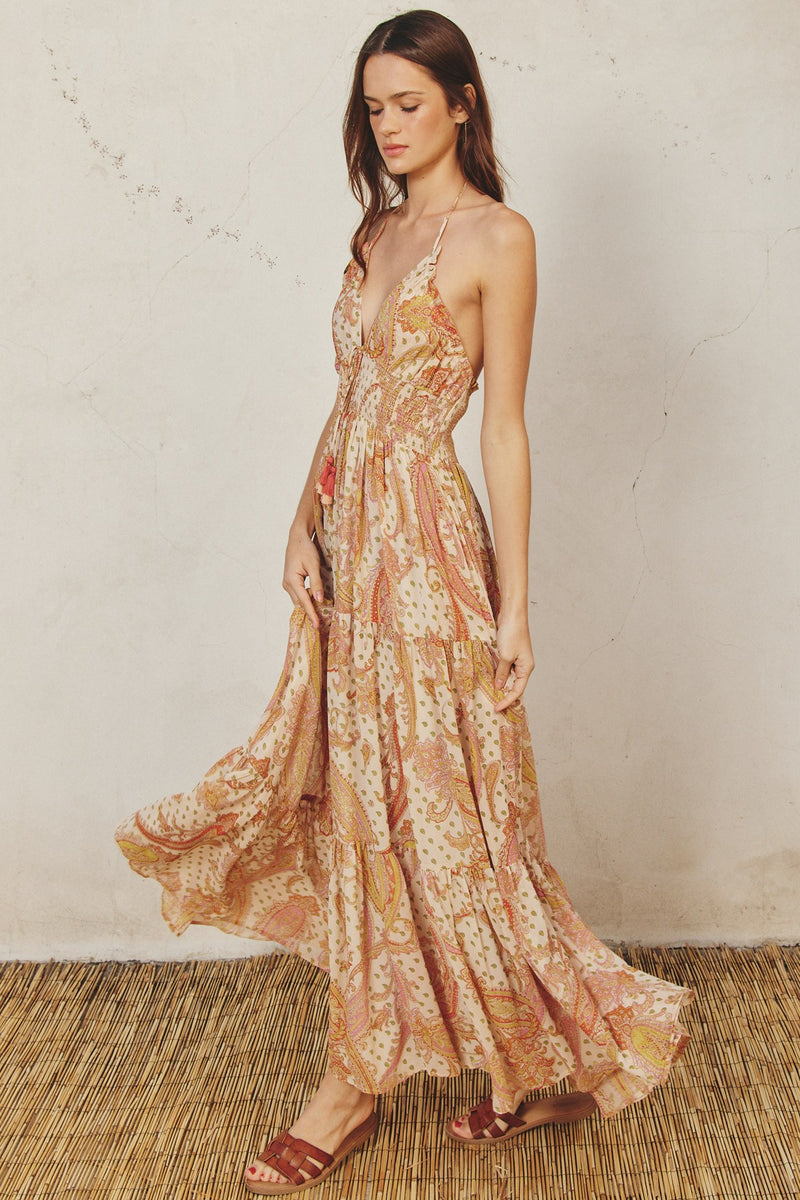 Esmeralda Maxi Dress – Boho Lifestyle