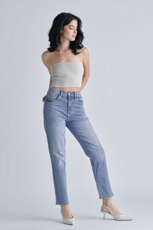 Debbie Step High-Rise Slim
