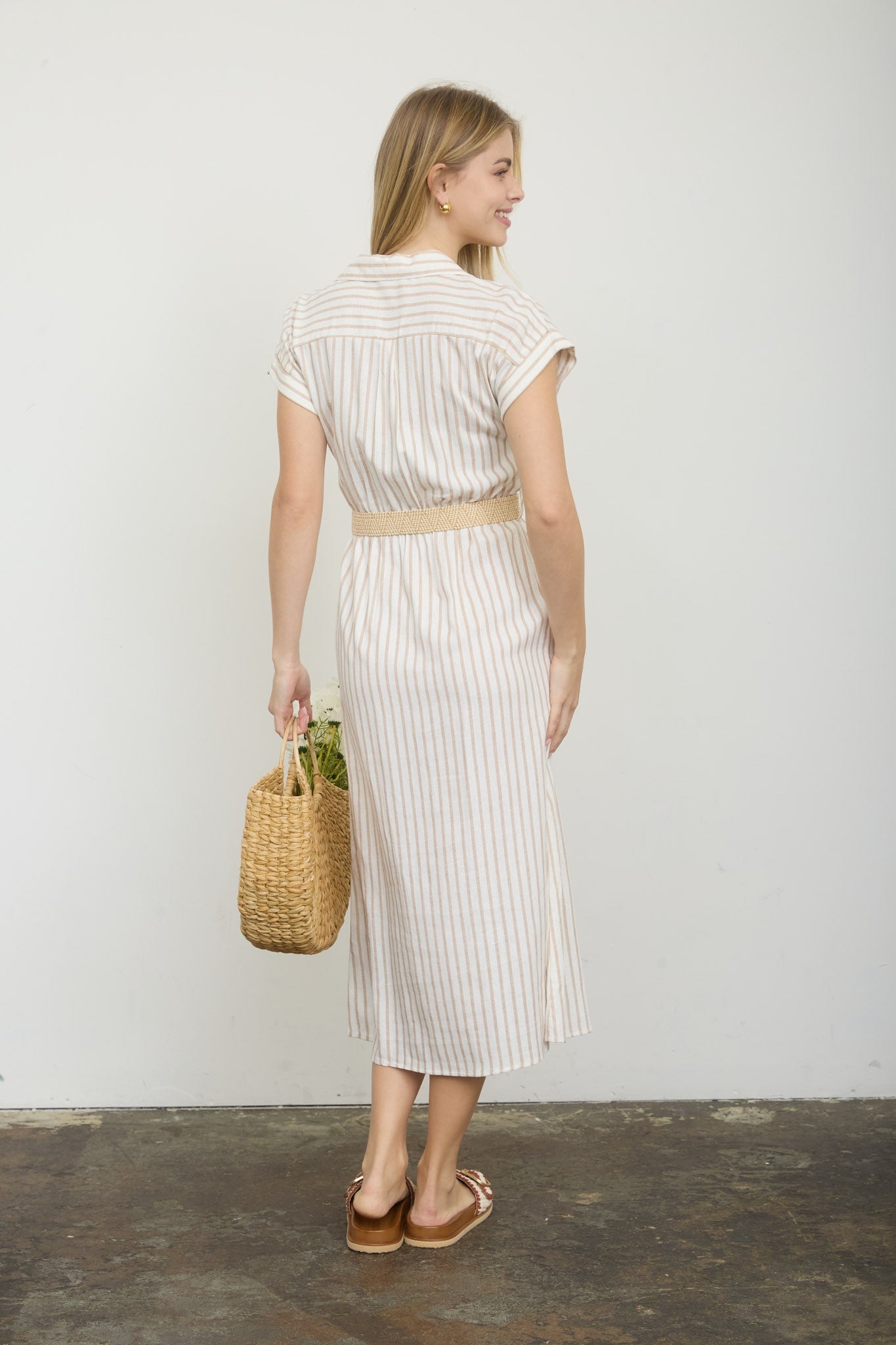 The Savannah Striped Dress – Boho Lifestyle