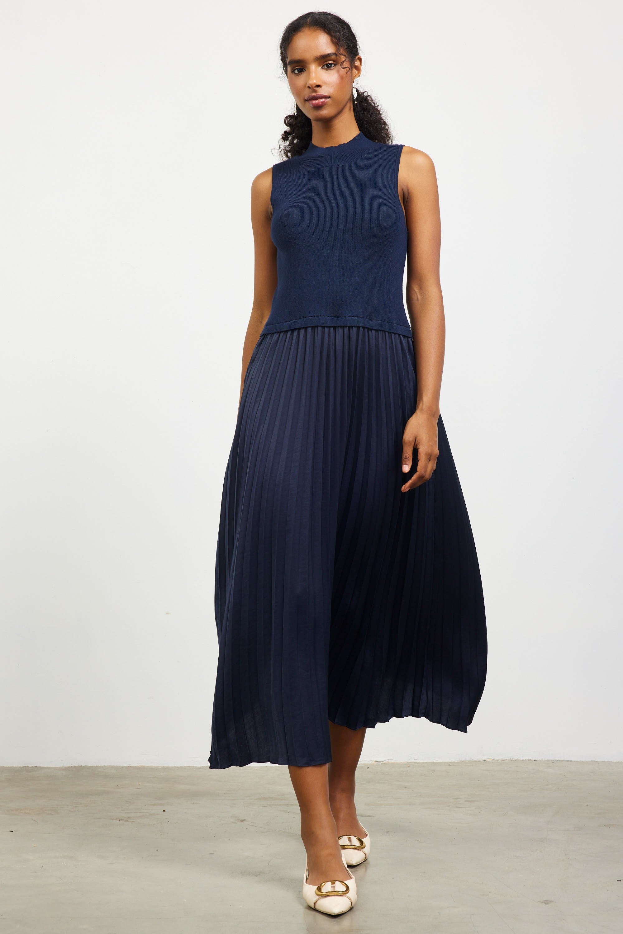 penelope midi dress Rodeo Damson Madder - Penelope Midi Dress