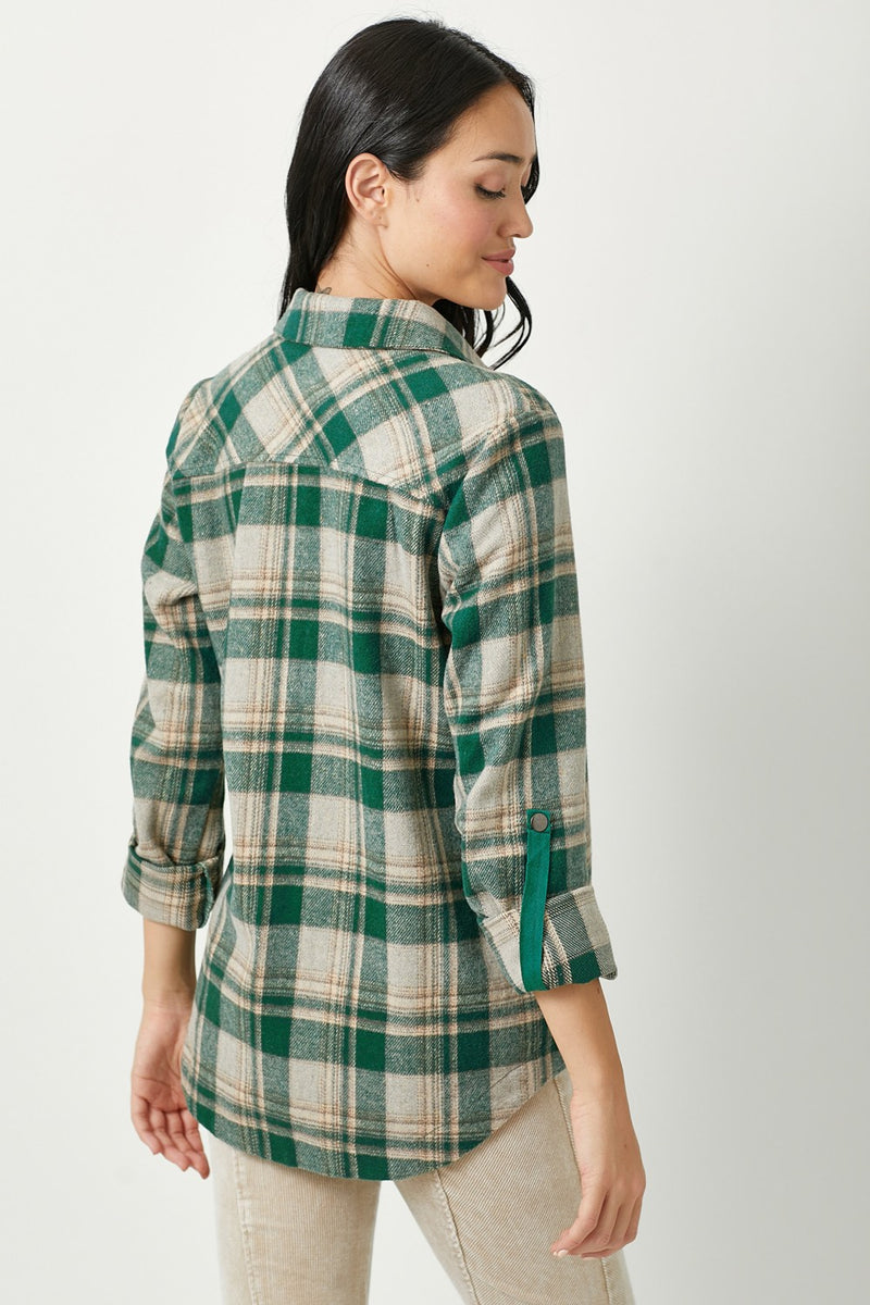 Log Fire Flannel – Boho Lifestyle